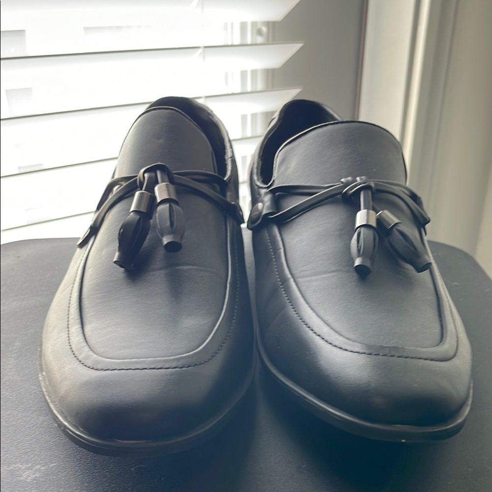 ASOS Black Loafers Sleek Slip-On Design